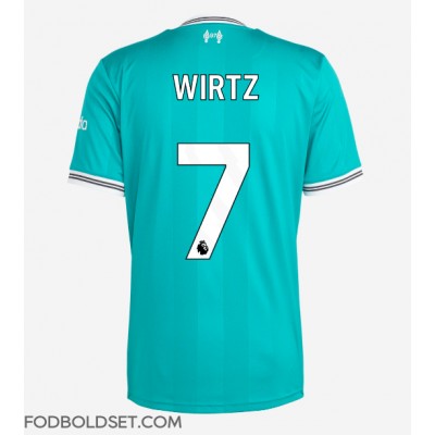 Liverpool Florian Wirtz #7 Tredjetrøje 2025-26 Kortærmet Liverpool Florian Wirtz #7 Tredjetrøje 2025-26 Kortærmet